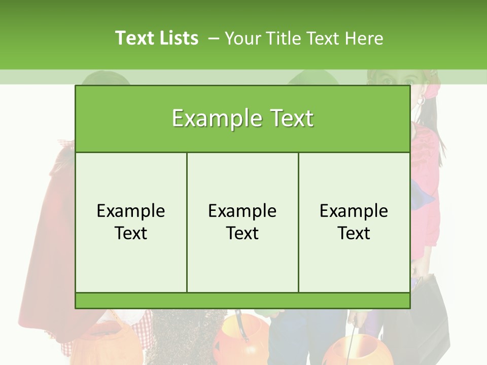 Siblings October Cape PowerPoint Template