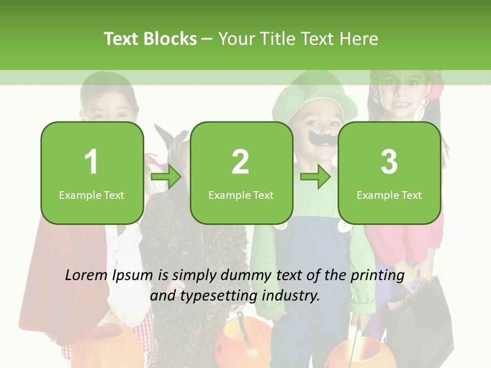 Siblings October Cape PowerPoint Template