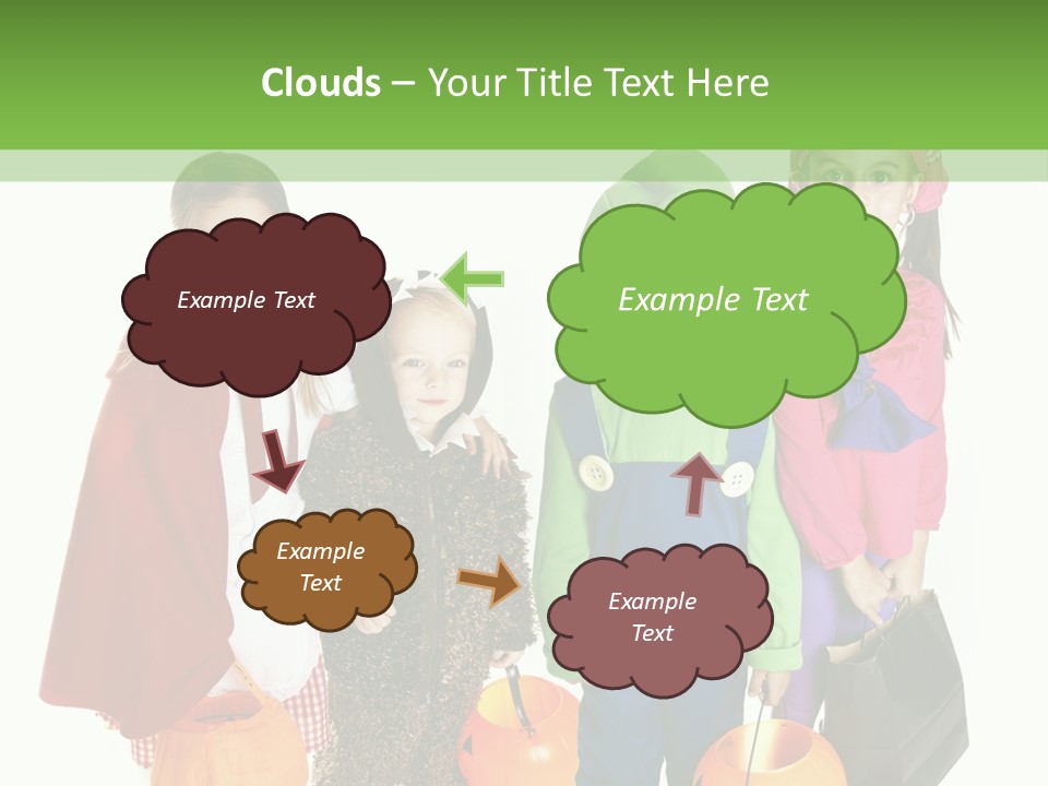 Siblings October Cape PowerPoint Template