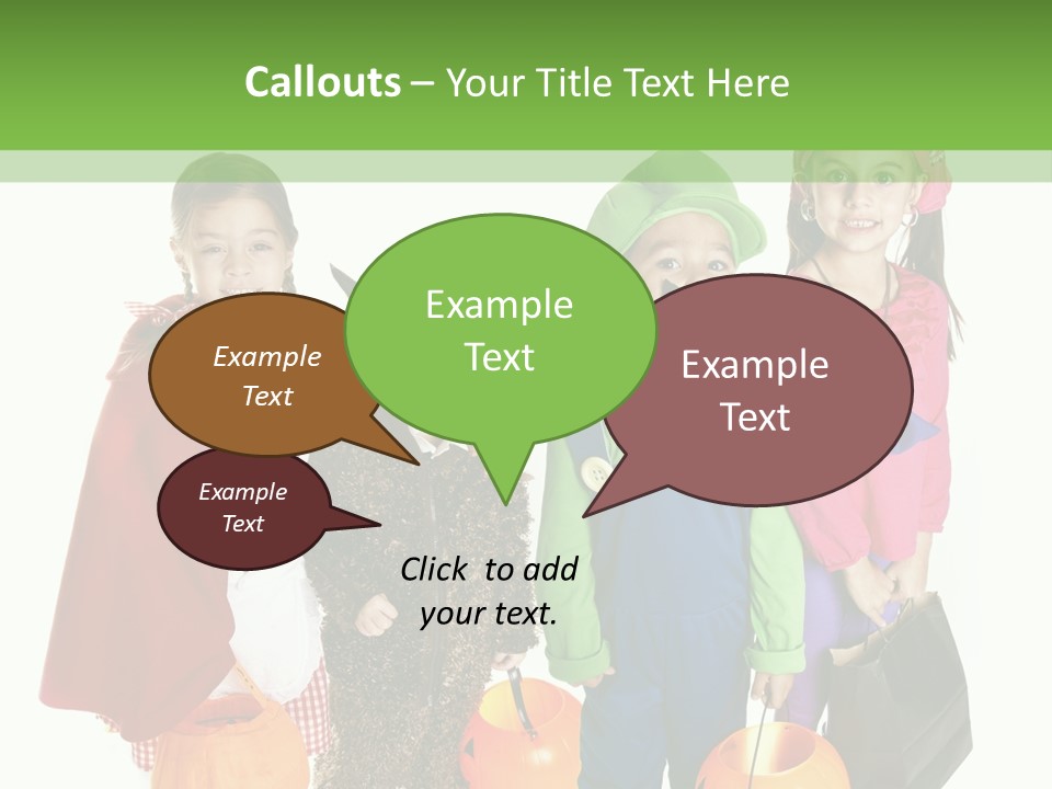 Siblings October Cape PowerPoint Template