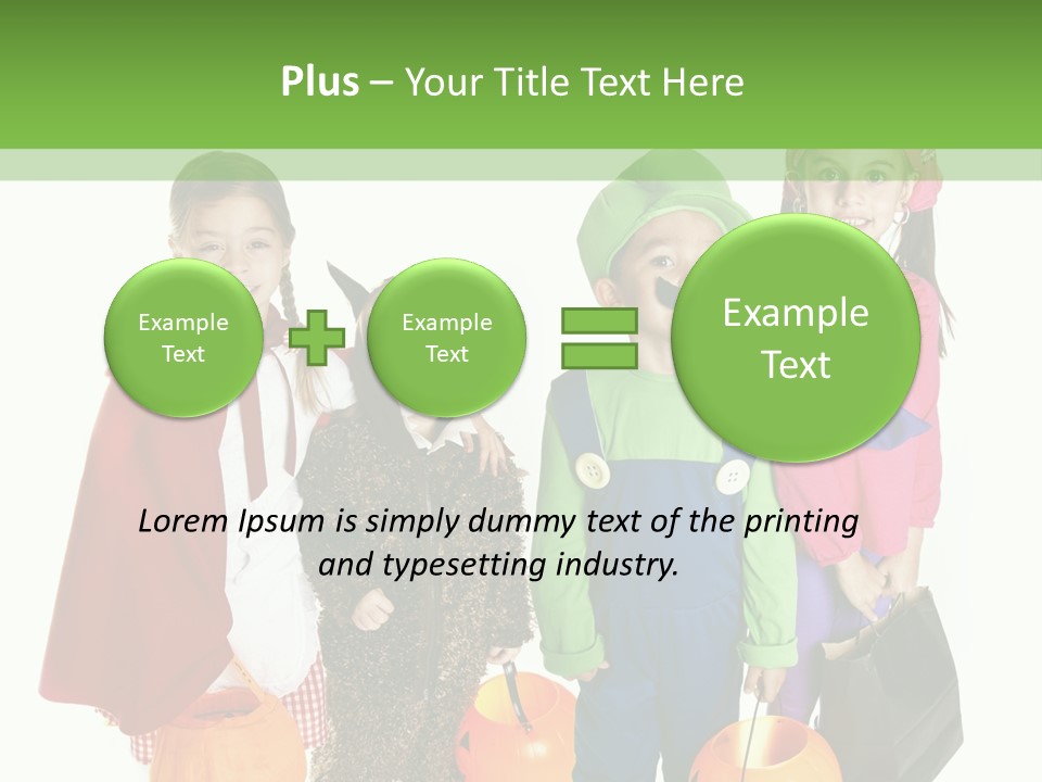 Siblings October Cape PowerPoint Template