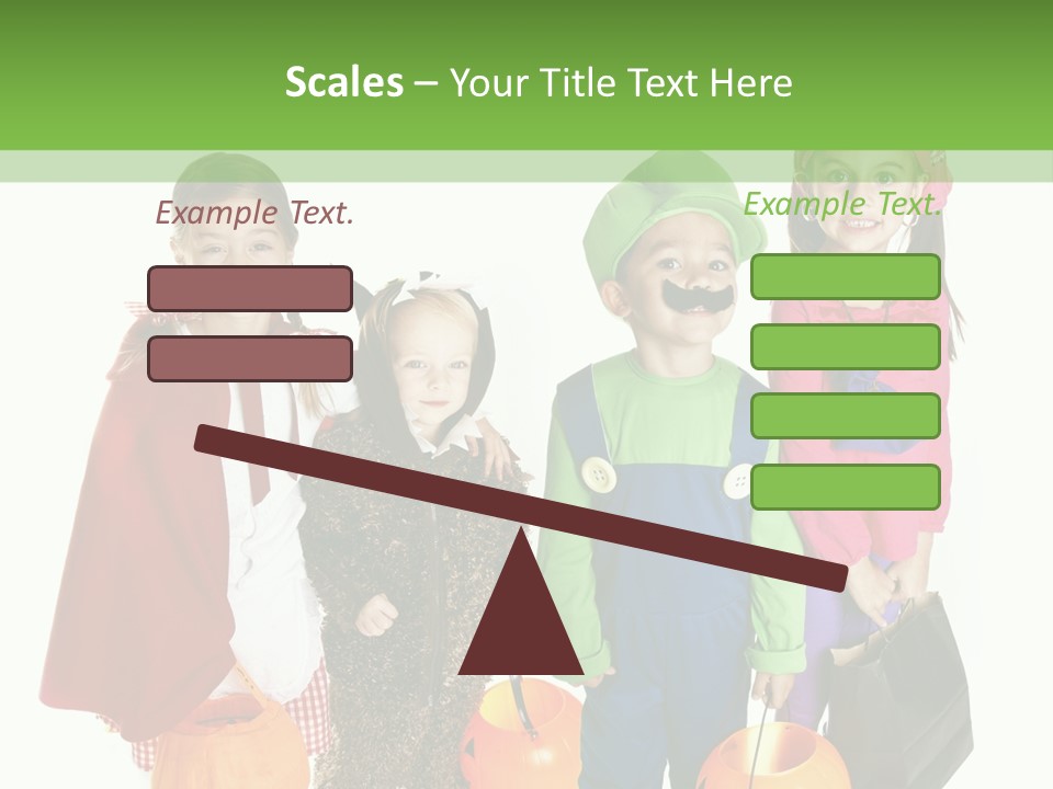 Siblings October Cape PowerPoint Template