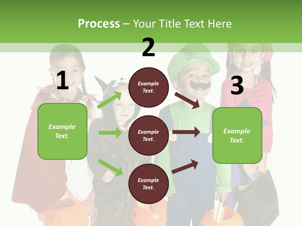 Siblings October Cape PowerPoint Template