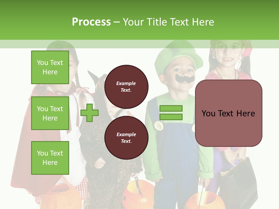 Siblings October Cape PowerPoint Template