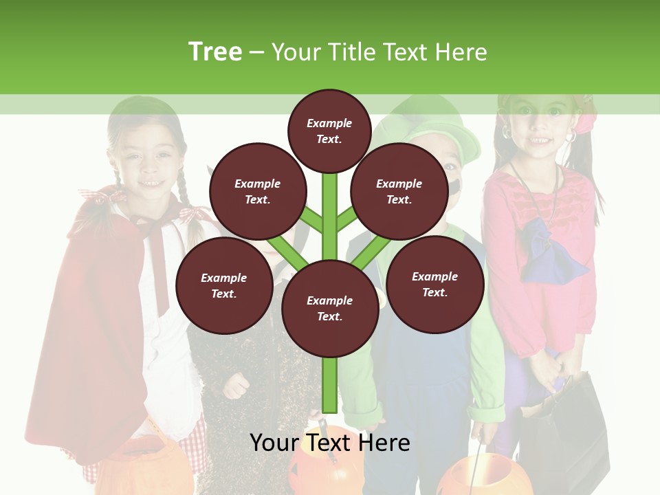 Siblings October Cape PowerPoint Template