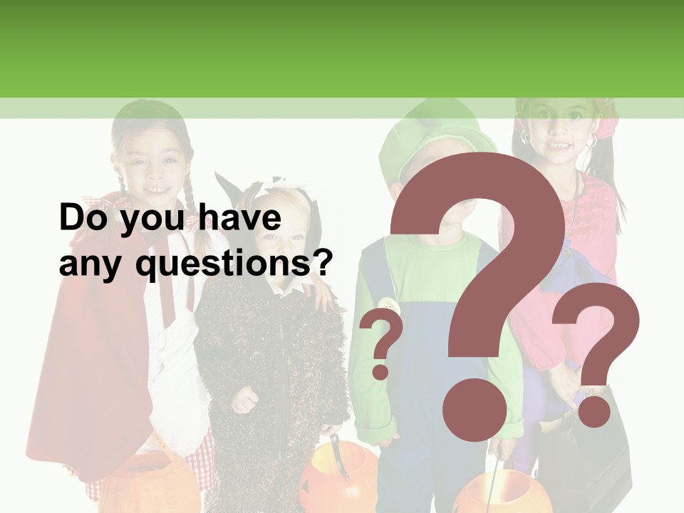 Siblings October Cape PowerPoint Template