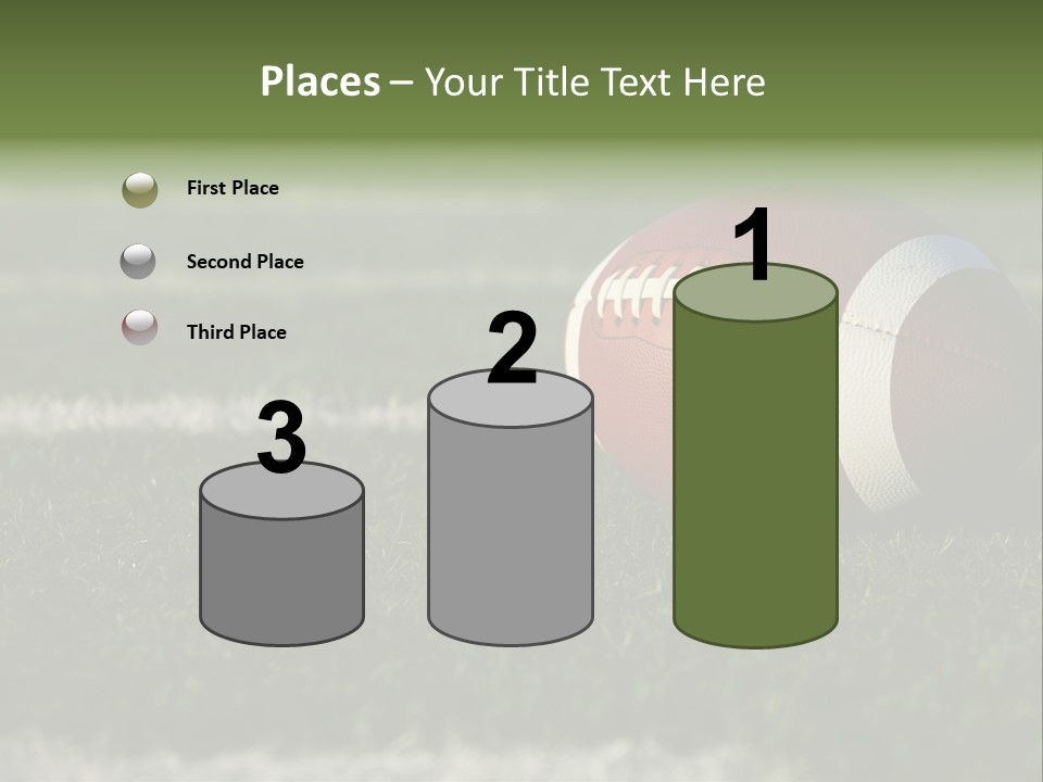 Collegiate Laces Game PowerPoint Template