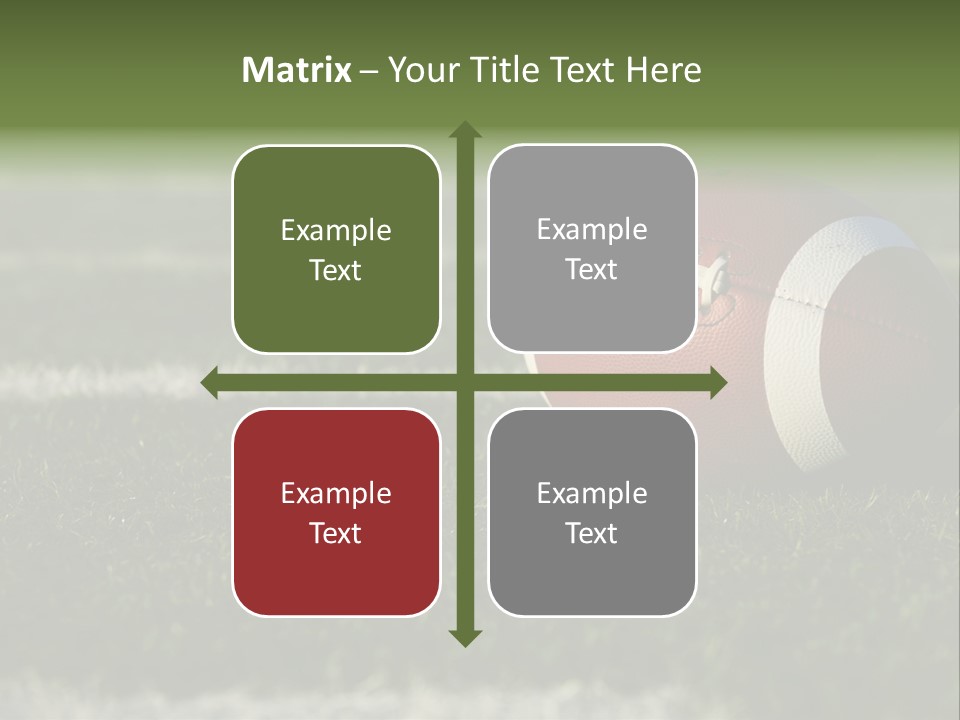 Collegiate Laces Game PowerPoint Template