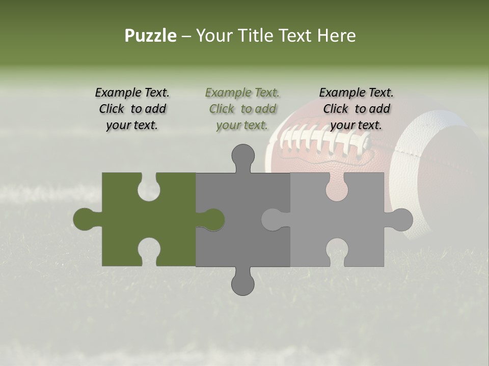 Collegiate Laces Game PowerPoint Template