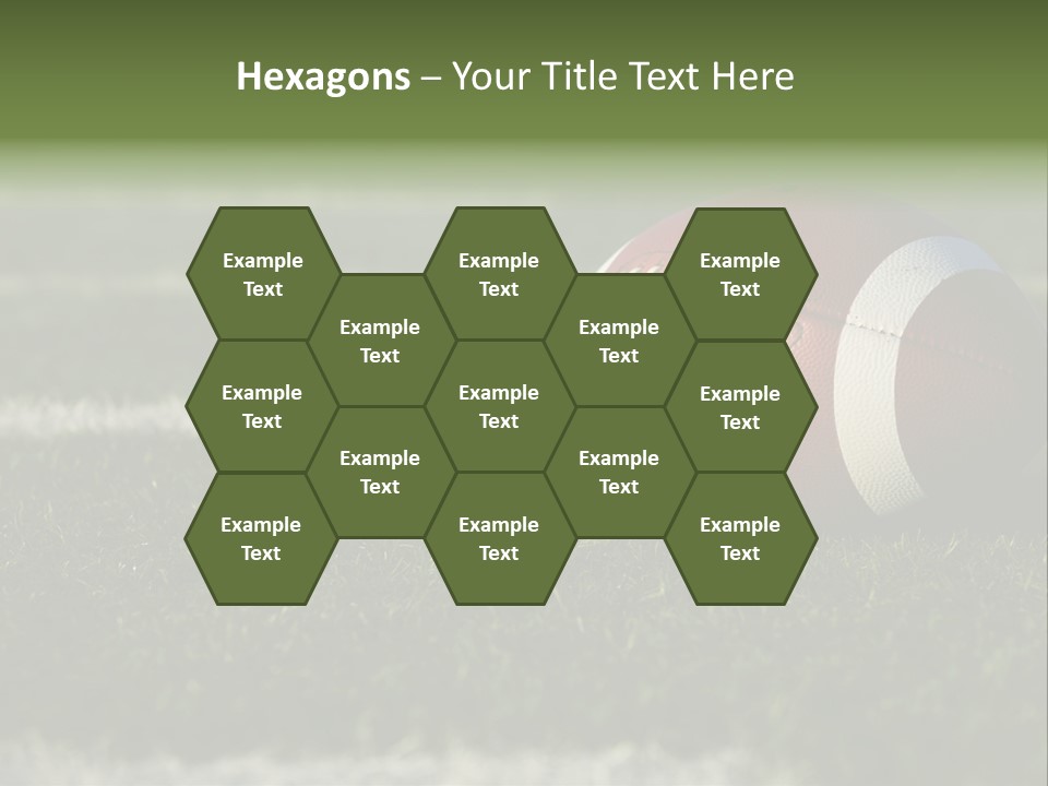 Collegiate Laces Game PowerPoint Template