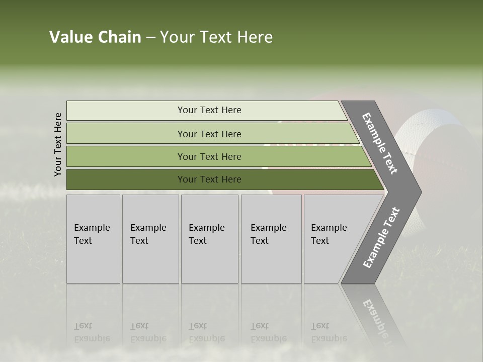 Collegiate Laces Game PowerPoint Template