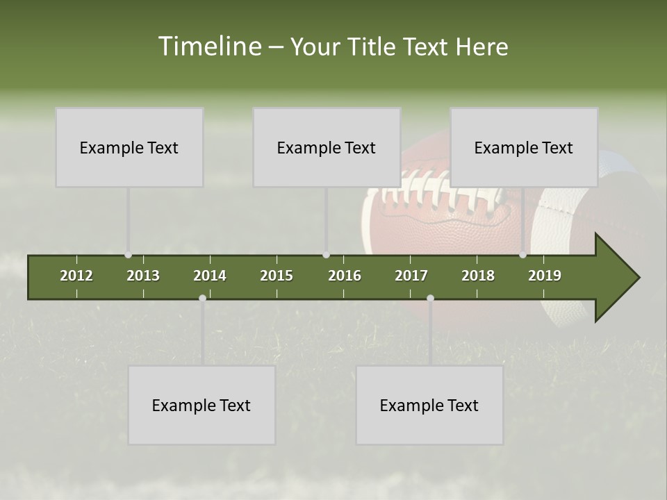 Collegiate Laces Game PowerPoint Template