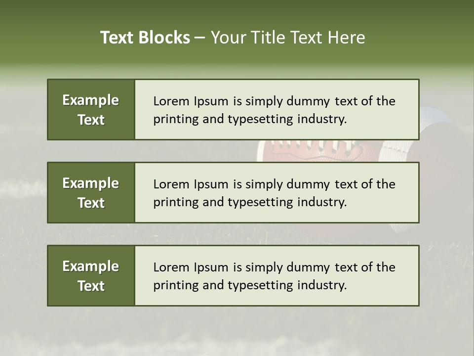 Collegiate Laces Game PowerPoint Template
