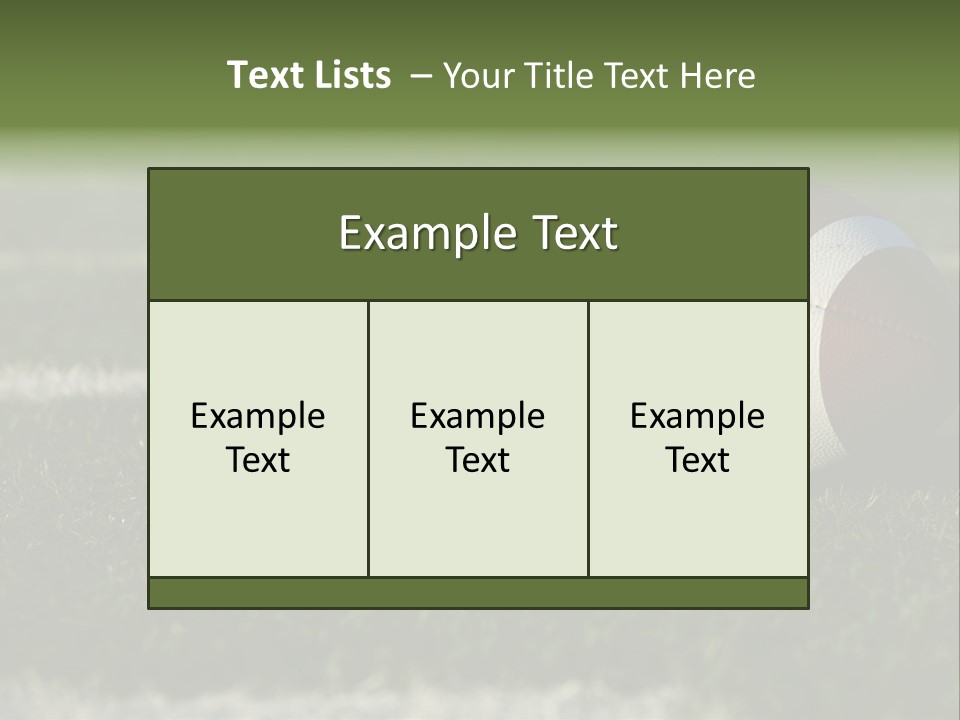 Collegiate Laces Game PowerPoint Template