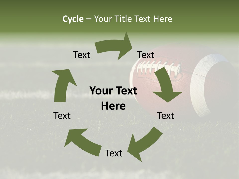 Collegiate Laces Game PowerPoint Template
