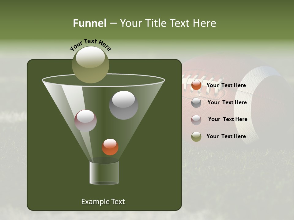Collegiate Laces Game PowerPoint Template