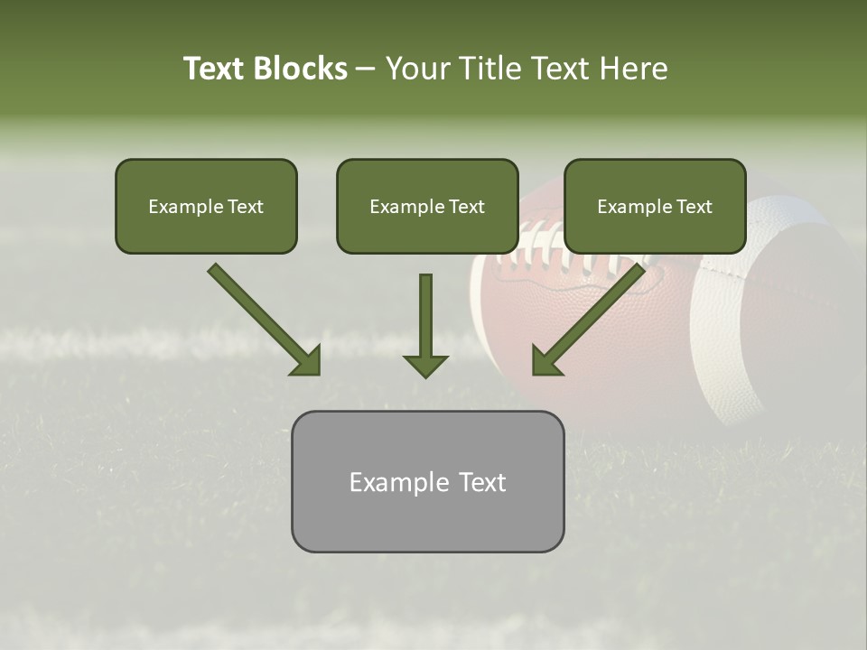 Collegiate Laces Game PowerPoint Template