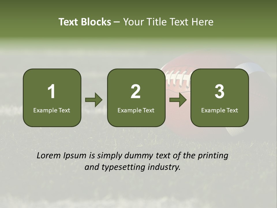 Collegiate Laces Game PowerPoint Template