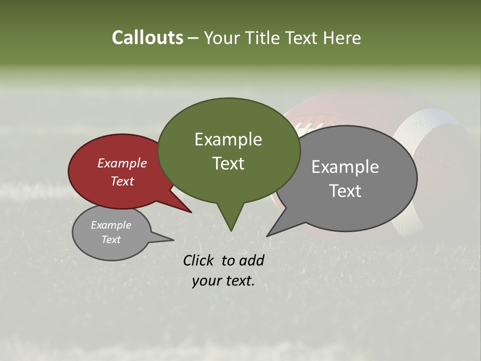 Collegiate Laces Game PowerPoint Template