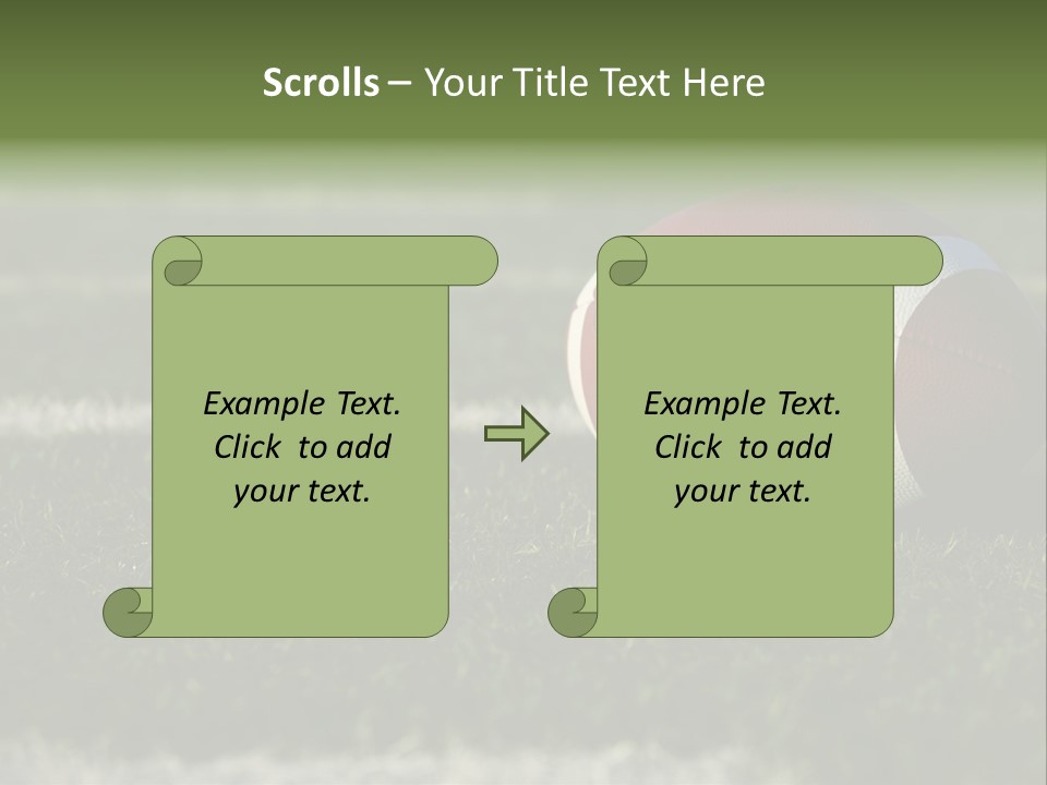 Collegiate Laces Game PowerPoint Template