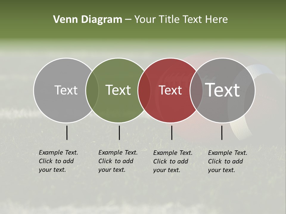 Collegiate Laces Game PowerPoint Template