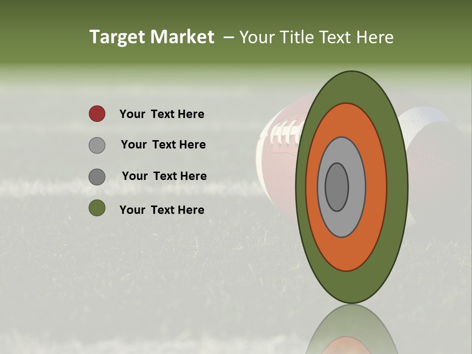 Collegiate Laces Game PowerPoint Template