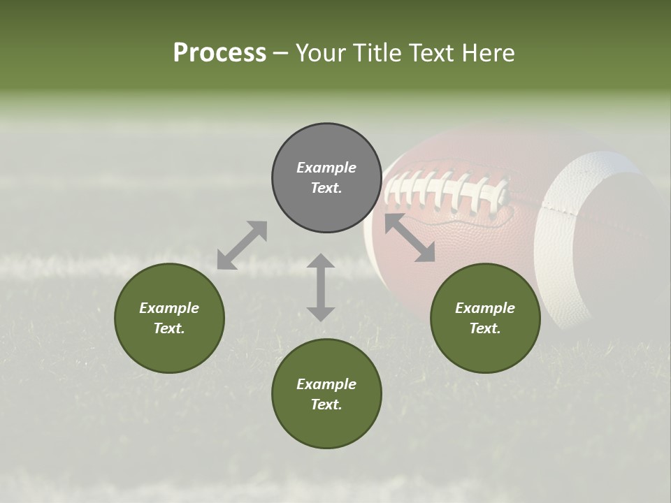 Collegiate Laces Game PowerPoint Template