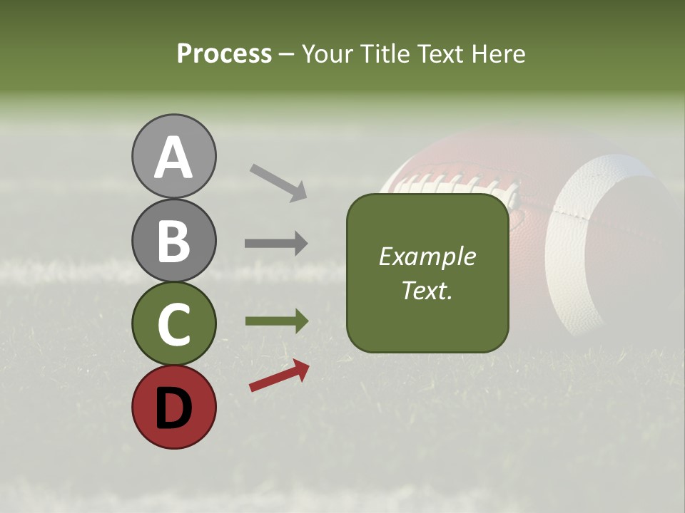 Collegiate Laces Game PowerPoint Template