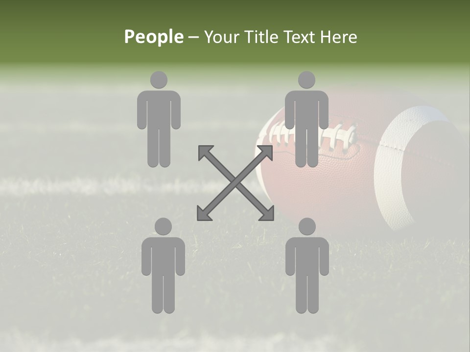 Collegiate Laces Game PowerPoint Template