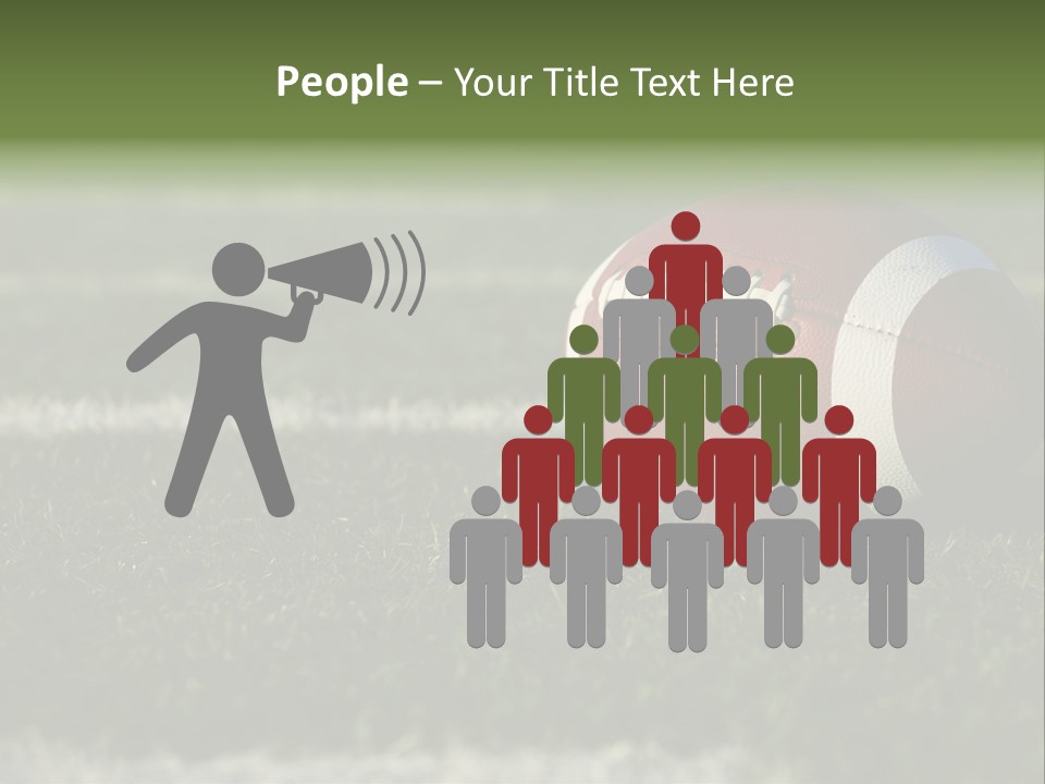 Collegiate Laces Game PowerPoint Template