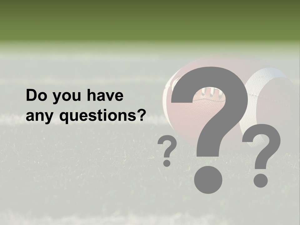 Collegiate Laces Game PowerPoint Template