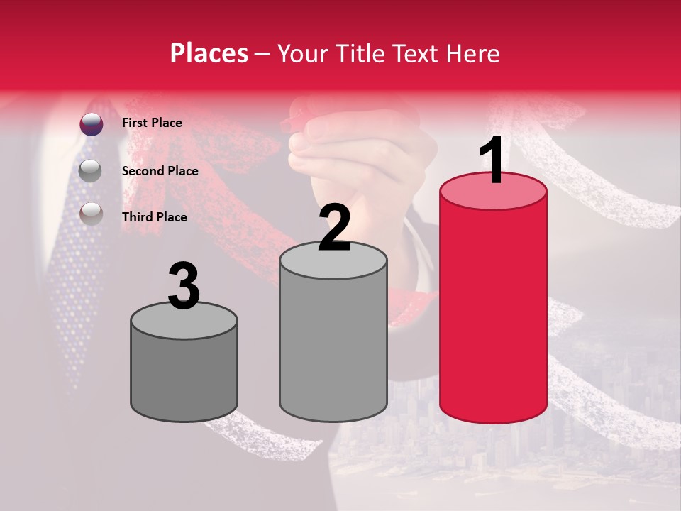 Success Profit Pen PowerPoint Template