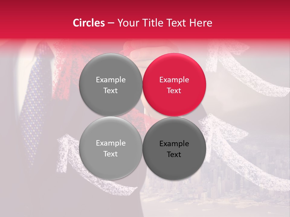 Success Profit Pen PowerPoint Template