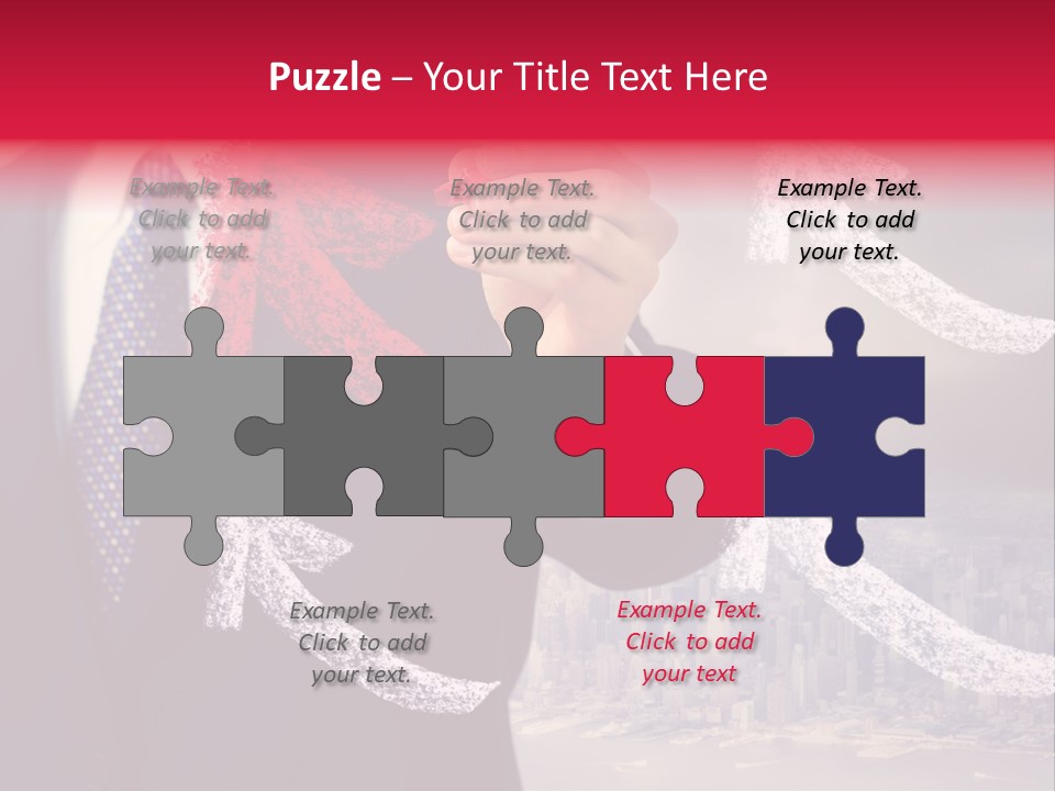 Success Profit Pen PowerPoint Template