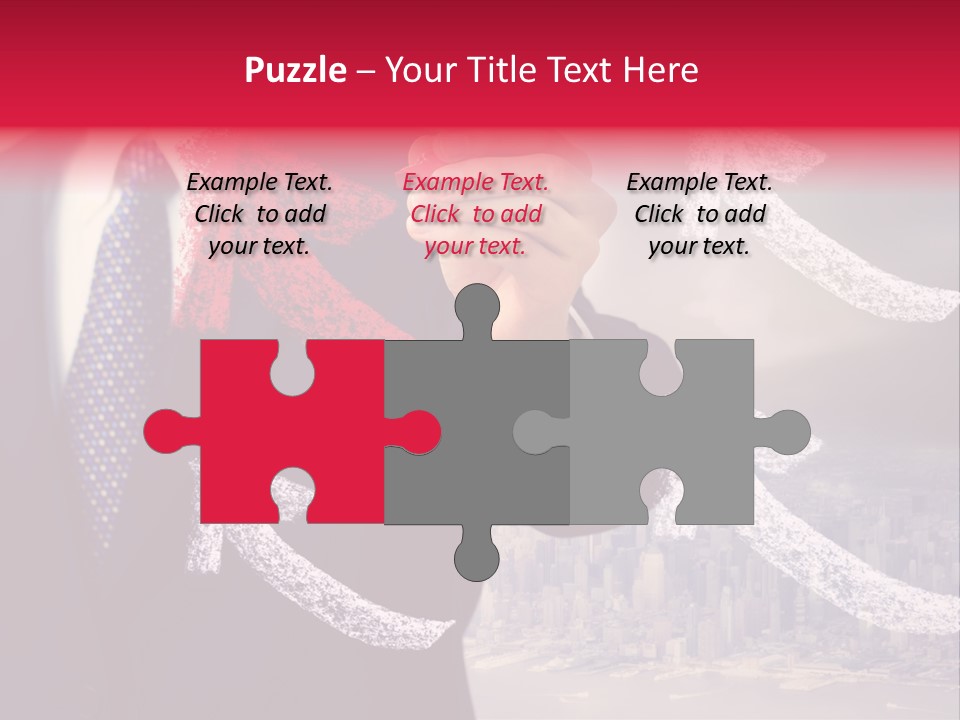 Success Profit Pen PowerPoint Template