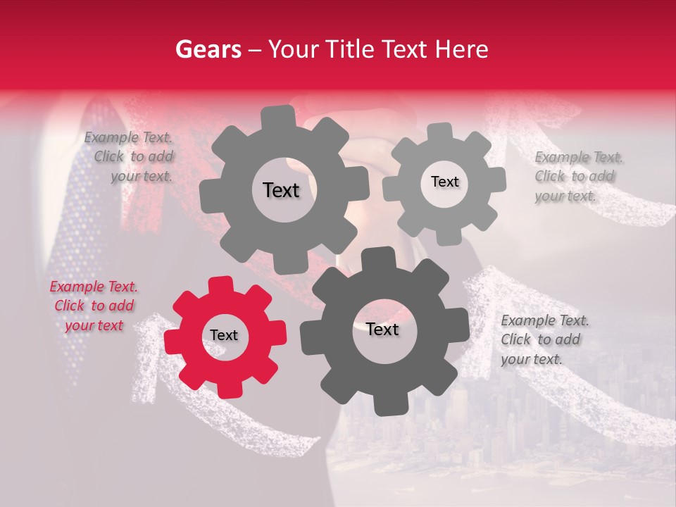 Success Profit Pen PowerPoint Template