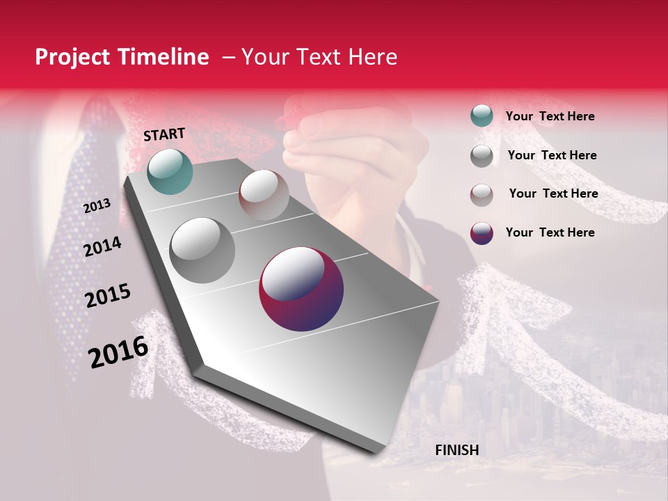 Success Profit Pen PowerPoint Template