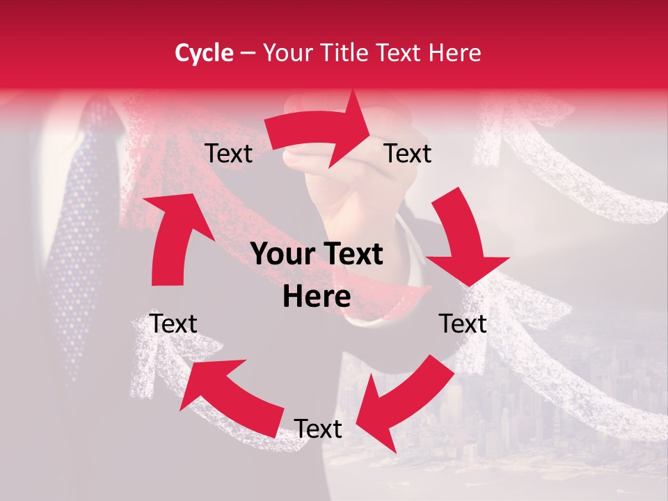 Success Profit Pen PowerPoint Template