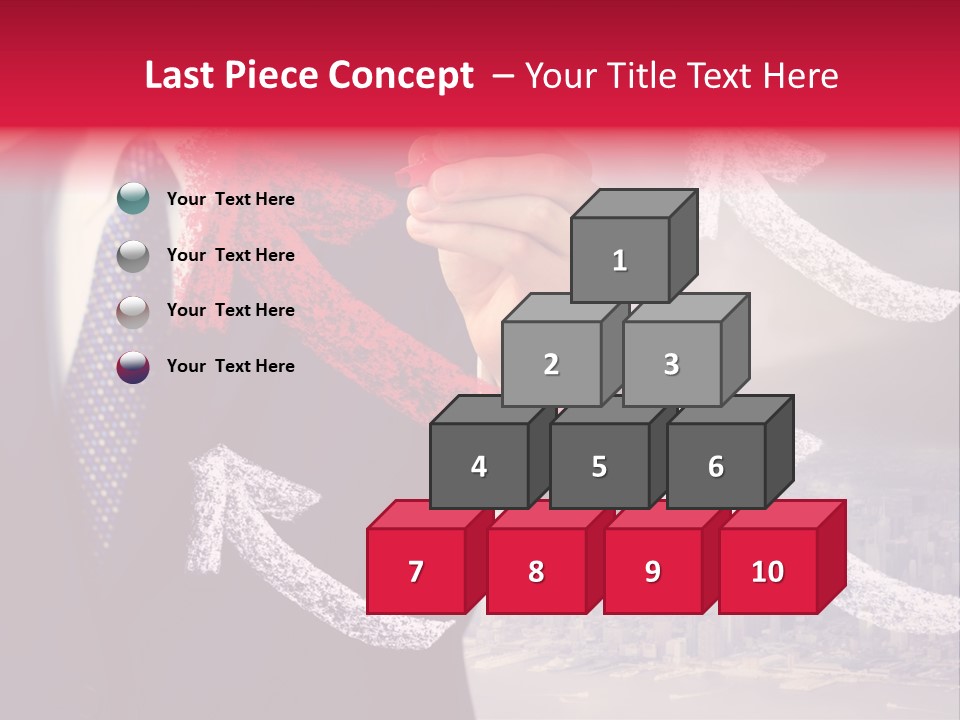 Success Profit Pen PowerPoint Template