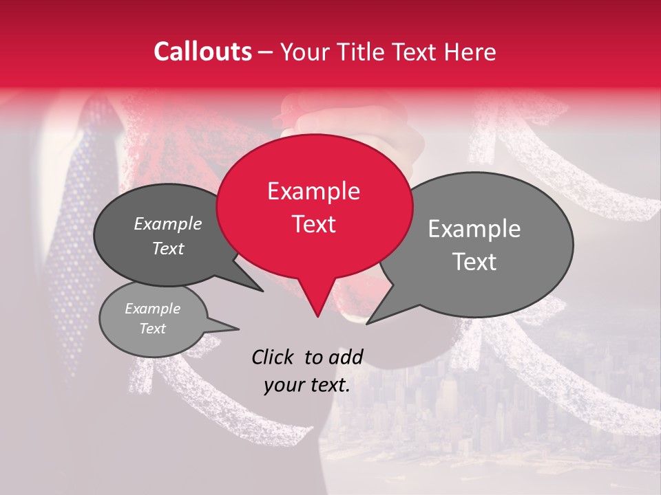 Success Profit Pen PowerPoint Template