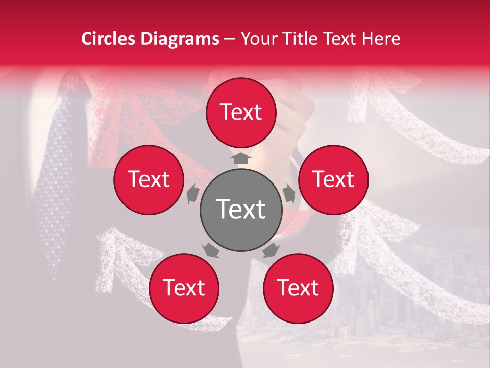 Success Profit Pen PowerPoint Template