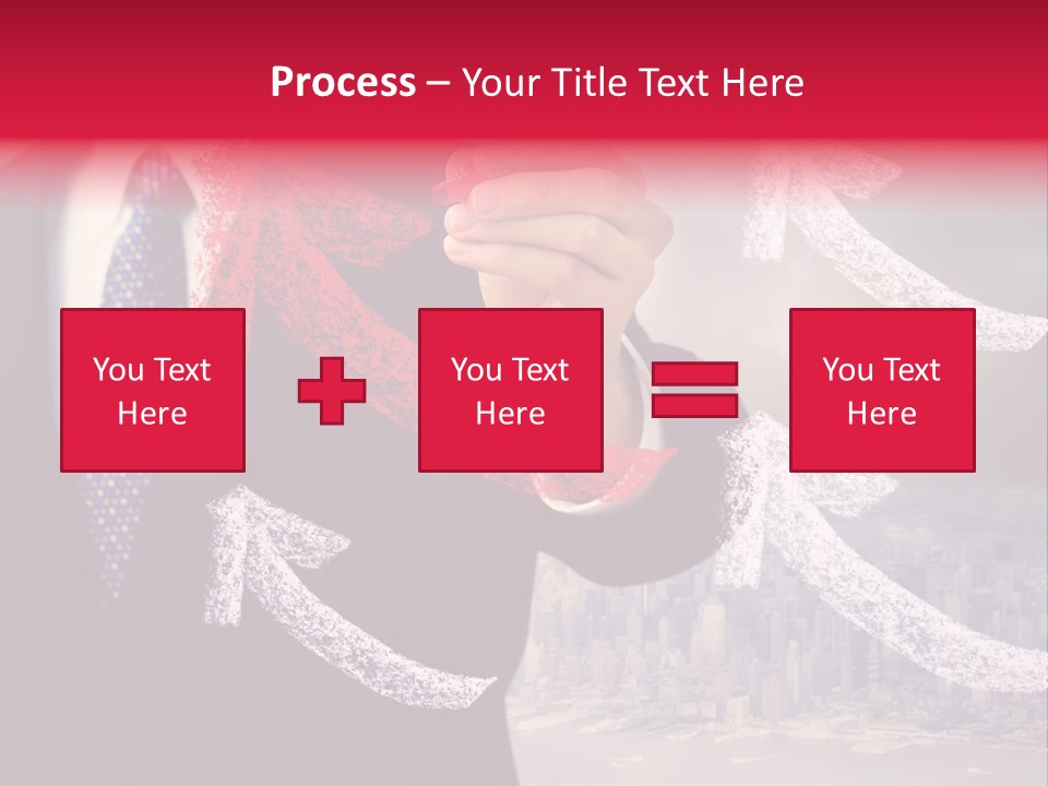 Success Profit Pen PowerPoint Template