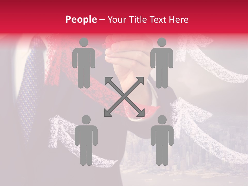 Success Profit Pen PowerPoint Template