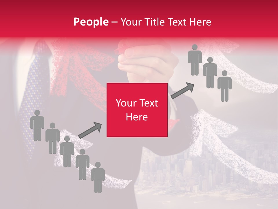 Success Profit Pen PowerPoint Template