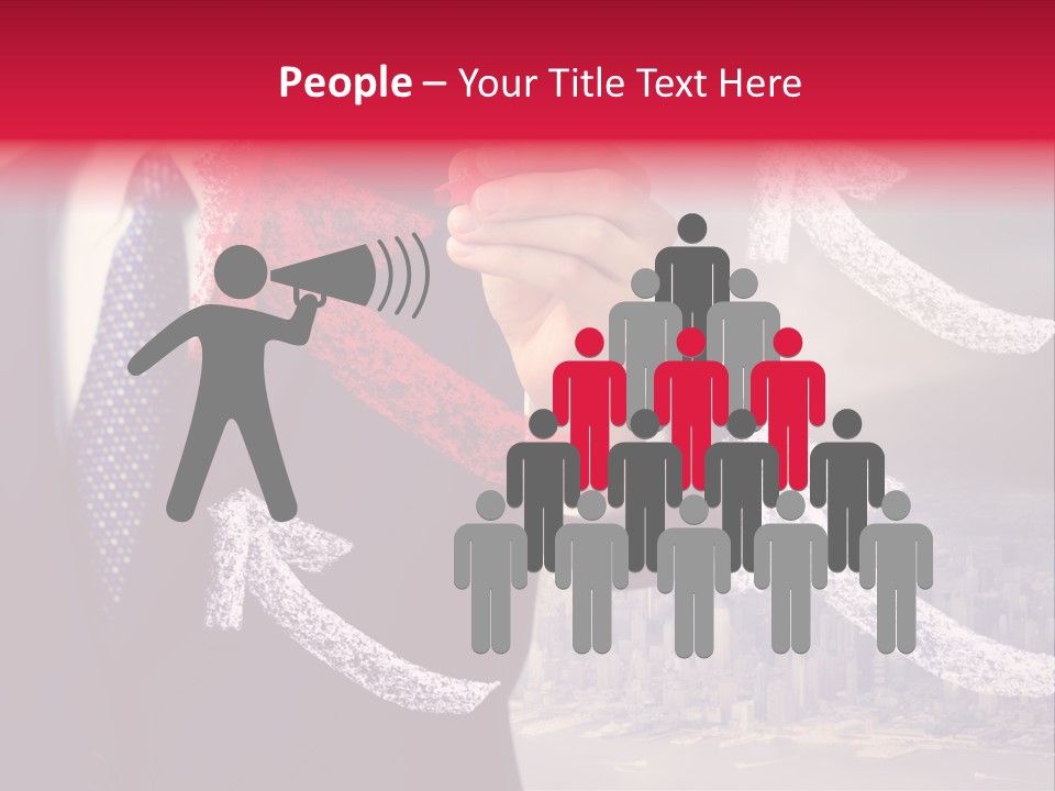 Success Profit Pen PowerPoint Template