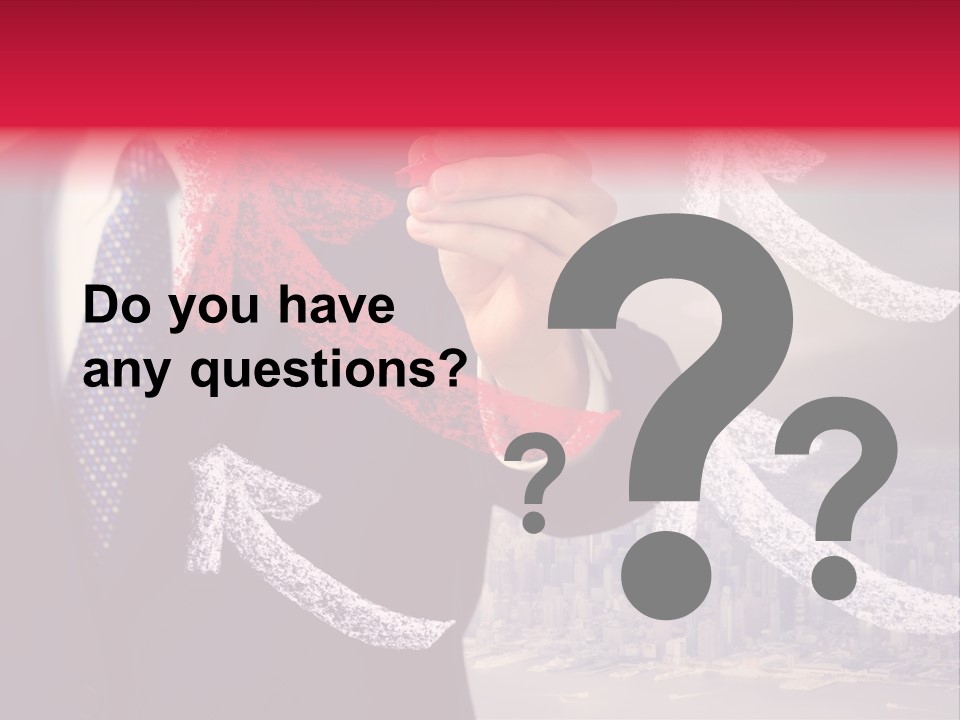 Success Profit Pen PowerPoint Template