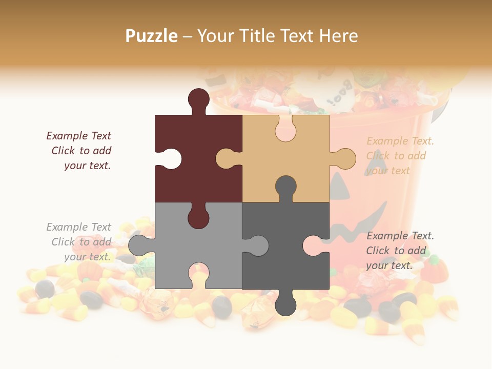 Seasonal Assorted Spooky PowerPoint Template