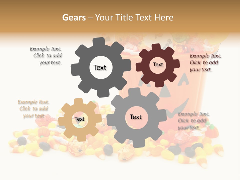 Seasonal Assorted Spooky PowerPoint Template