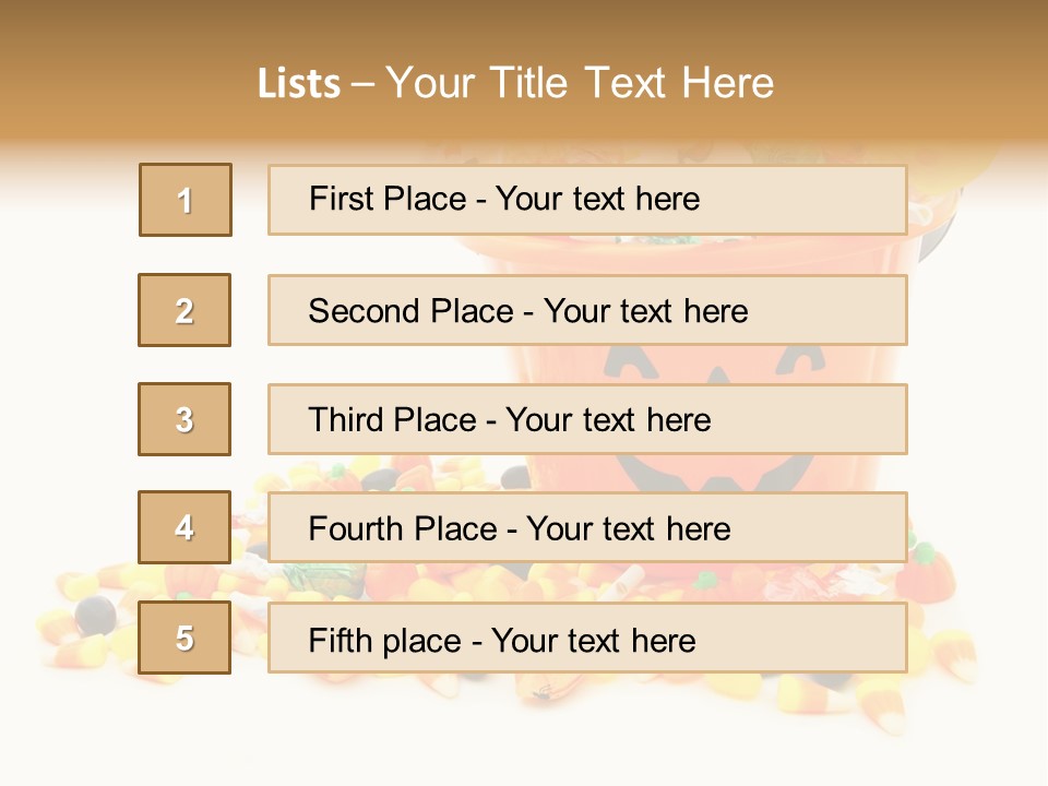 Seasonal Assorted Spooky PowerPoint Template