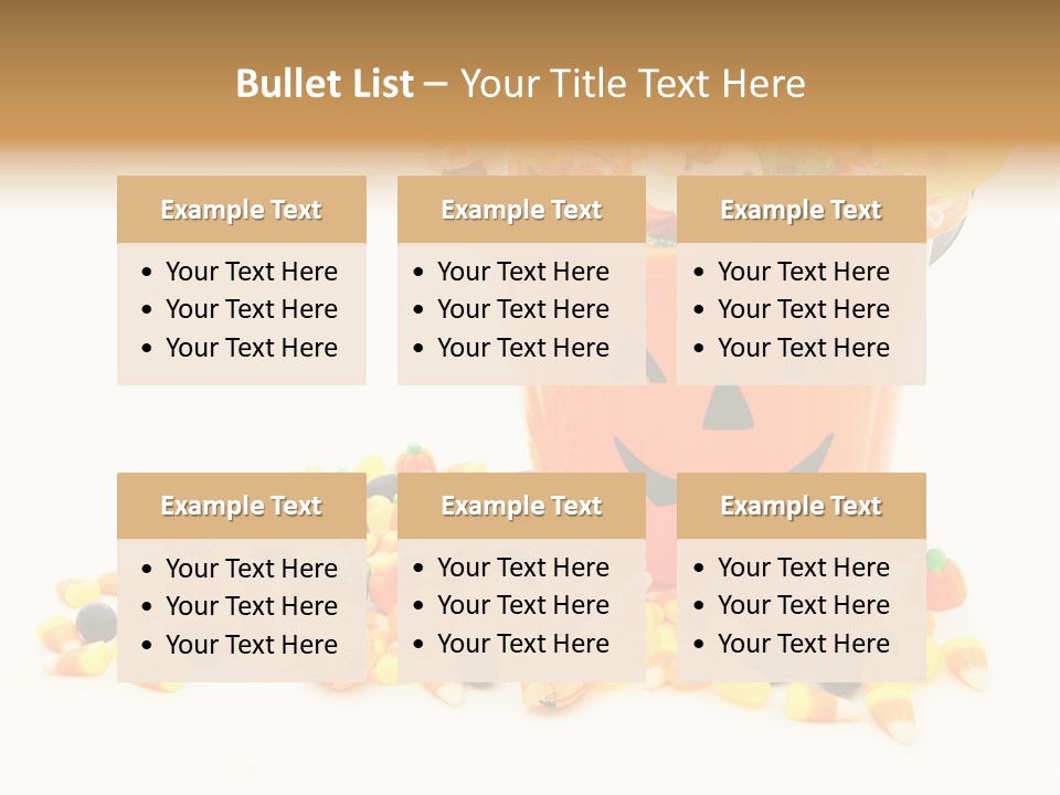 Seasonal Assorted Spooky PowerPoint Template